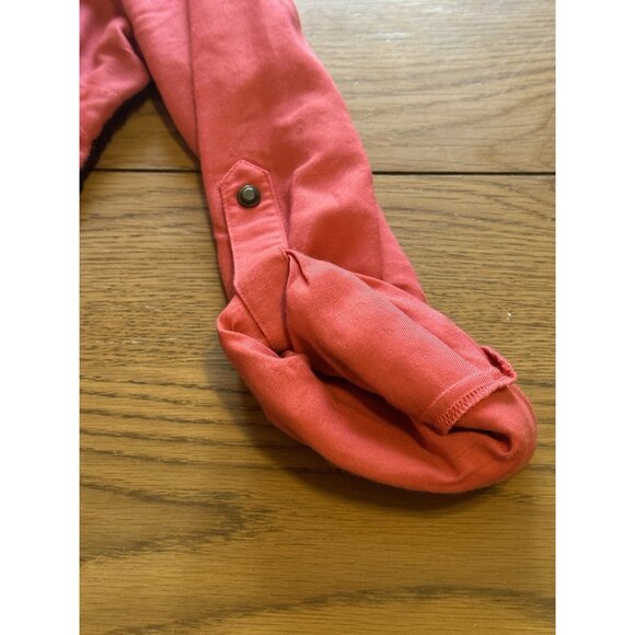 ROAR‎ Western Embroidered Rhinestone Pearl Snap Shirt Roll Tab Sleeves M Country - Picture 14 of 16